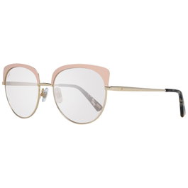 Web Eyewear WE0271-5532Z con montura dorada y cristales rosas