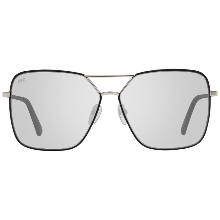 Web Eyewear WE0285-5932B para Mujer con Cristal Gris y Detalles Dorados Web Eyewear WE0285-5932B para Mujer con Cristal Gris y Detalles Dorados