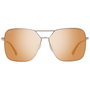 Web Eyewear WE0285-5932C con cristales naranja y detalles dorados