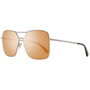 Web Eyewear WE0285-5932C con cristales naranja y detalles dorados