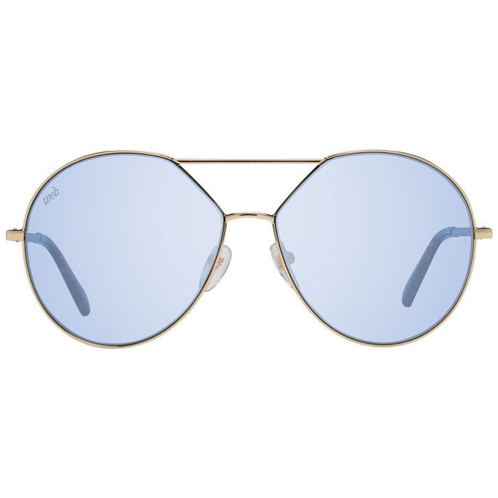 Web Eyewear WE0286-5730V Gafas de sol doradas con cristal azul Web Eyewear WE0286-5730V Gafas de sol doradas con cristal azul