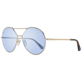 Web Eyewear WE0286-5730V Gafas de sol doradas con cristal azul