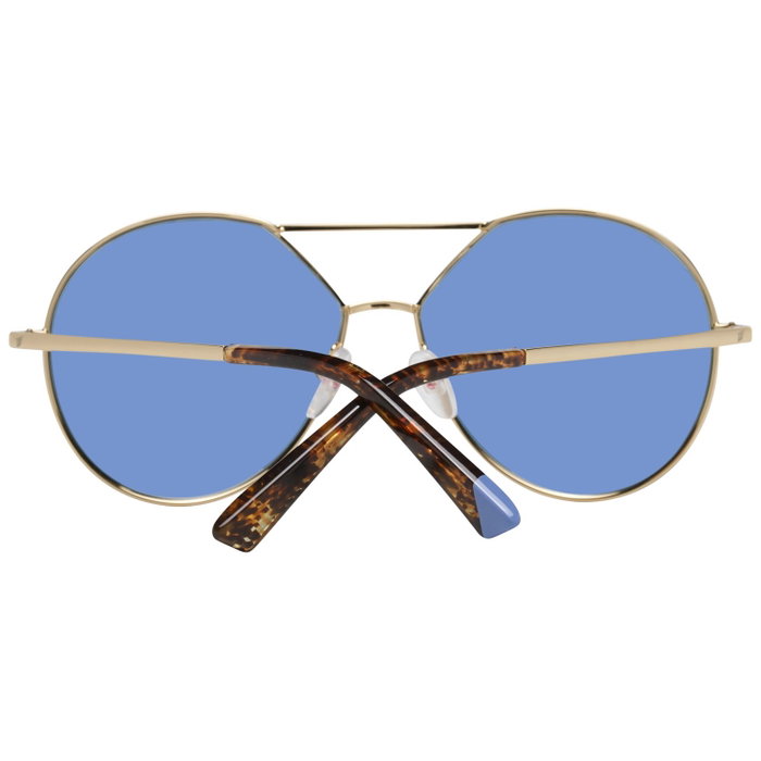 Web Eyewear WE0286-5730V Gafas de sol doradas con cristal azul Web Eyewear WE0286-5730V Gafas de sol doradas con cristal azul