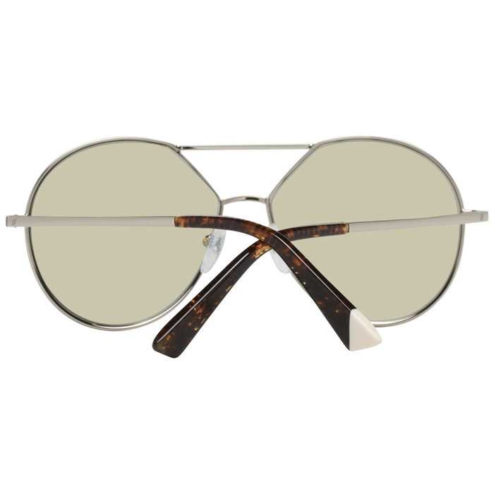 Web Eyewear WE0286-5732Q Gafas de sol doradas con cristal verde Web Eyewear WE0286-5732Q Gafas de sol doradas con cristal verde