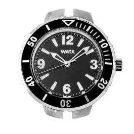 Watxandco RWA1300 Reloj Unisex Transparente 45mm