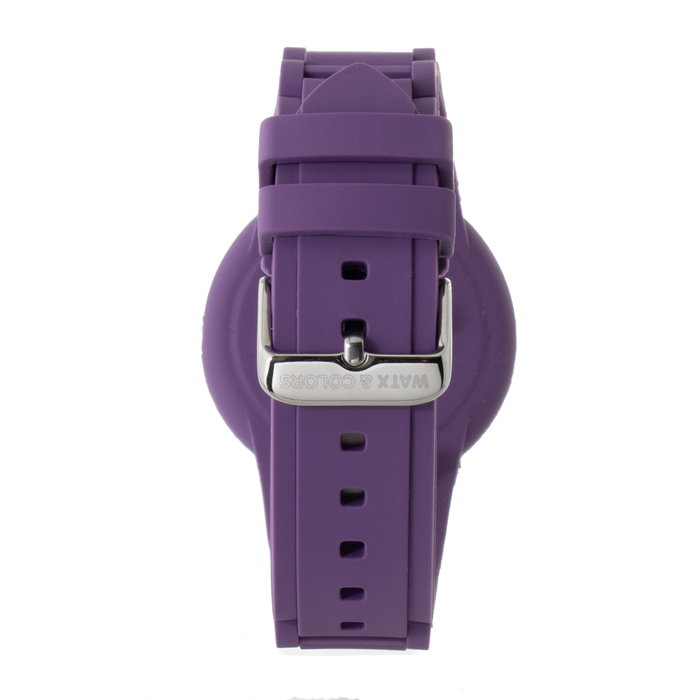 Watxandco RWA1620-C1520 Reloj Unisex con Correa Morada