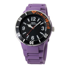 Watxandco RWA1620-C1520 Reloj Unisex con Correa Morada