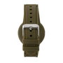 Watxandco RWA1623-C1513 Reloj con correa verde y caja transparente