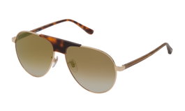 Lozza SL2354-60300G Gafas de Sol Unisex Doradas