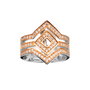 Sif Jakobs Anillo de Plata de Ley con Circonitas AAA Gris