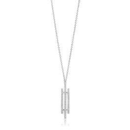 Sif Jakobs Collar de Plata de Ley con Circonitas Cúbicas AAA