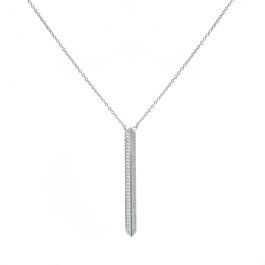 Sif Jakobs Collar de Plata de Ley con Circonitas Cúbicas AAA C1009-CZ