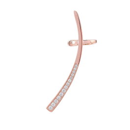 Sif Jakobs Pendientes de Plata de Ley con Circonitas AAA y Color Rosa E0047-CZ-RG-L