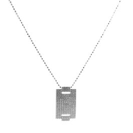 Sif Jakobs Collar de Plata de Ley P0044-CZ Gris