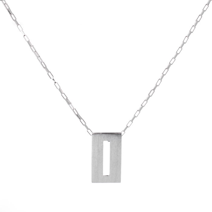Sif Jakobs Collar de Plata de Ley con Circonitas, Gris Sif Jakobs Collar de Plata de Ley con Circonitas, Gris