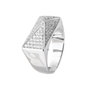 Sif Jakobs Anillo R11067-CZ-56 de Plata de Ley con Circonitas