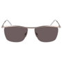 Dkny DK108S-770 Gafas de sol para mujer con cristal gris y detalles dorados