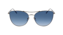 Longchamp LO134S-715 Gafas de sol para mujer con detalles dorados y cristal azul