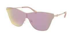 Michael Kors MK1063-11084Z Gafas de sol con cristal espejo amarillo rosa