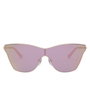 Michael Kors MK1063-11084Z Gafas de sol con cristal espejo amarillo rosa