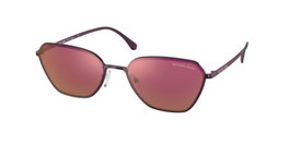Michael Kors MK1081-1125D0 Gafas de sol con cristal espejo rojo