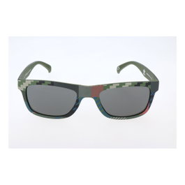 Adidas AOR005-PDC-030 Gafas de sol para hombre con cristal espejo rojo