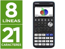 Casio Calculadora Científica FX-CG50 Gráfica Pantalla Color 3D 16MB USB