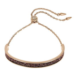 Adore Allure Pulsera Rose Gold Ajustable con Cierre de Hebilla