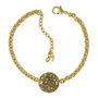 Adore Shimmer Pulsera Dorado de Metal para Mujer