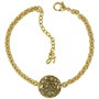 Adore Shimmer Pulsera Dorado de Metal para Mujer