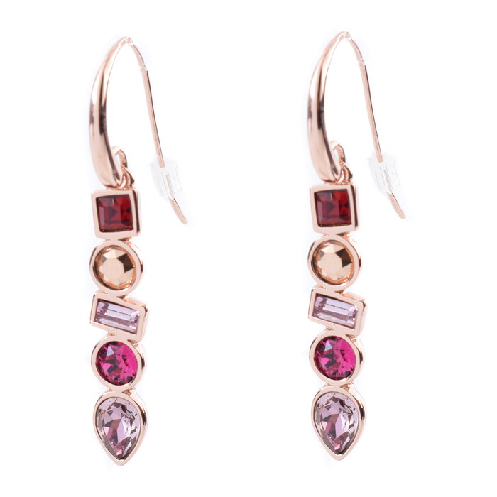 Adore Brilliance Pendientes Rose Gold Adore Brilliance Pendientes Rose Gold