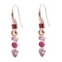 Adore Brilliance Pendientes Rose Gold