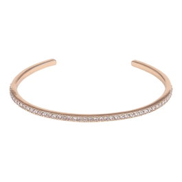 Adore Allure Skinny Pave Bangle (RG/VROS) Rosa