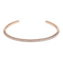 Adore Allure Skinny Pave Bangle (RG/VROS) Rosa