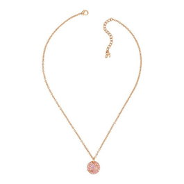 Adore Collar Shimmer SM Metallic Pave Disc NK Rosa