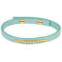 Adore Pulsera Allure Leather Pave Navette BR Negro