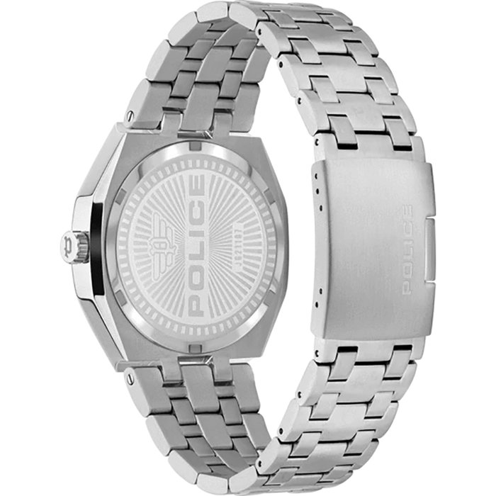 Police Reloj Kediri PEWJG2110702 con esfera gris y correa de acero