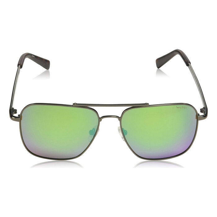 Nautica N4637SP-030 Gafas de sol con cristal verde espejo