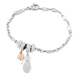 Morellato Pulsera SCZ1101 de Acero Inoxidable Gris
