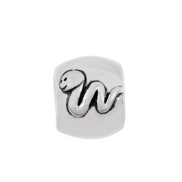 Morellato Charm Drops Snake Gris 1cm en Acero Inoxidable (2 piezas) inevitable