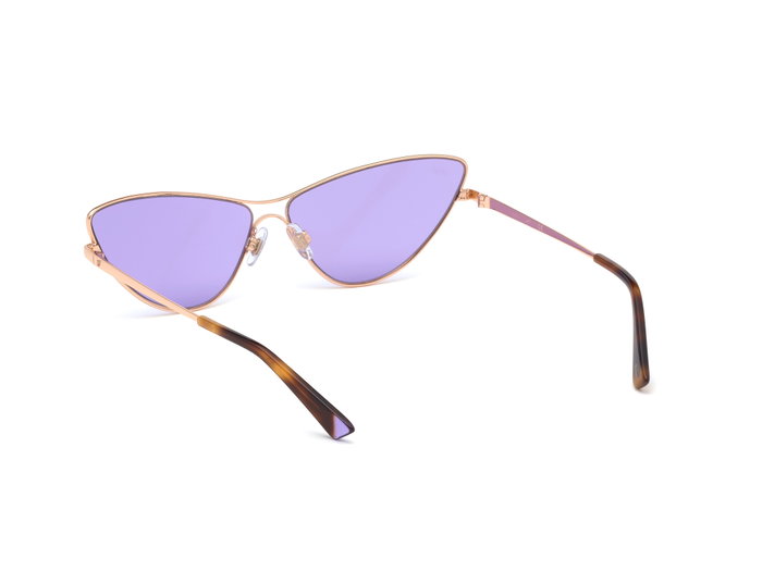 Web Eyewear WE0269-6533Y con cristales lilas y detalles dorados