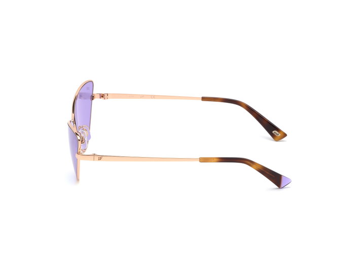 Web Eyewear WE0269-6533Y con cristales lilas y detalles dorados