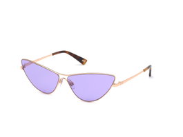 Web Eyewear WE0269-6533Y con cristales lilas y detalles dorados