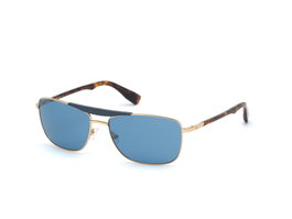 Web Eyewear WE0274-6032V con cristales azules y detalles dorados