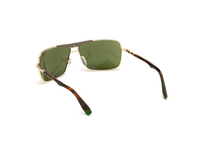 Web Eyewear WE0280-6232N para Hombre con Cristal Verde y Detalle Dorado Web Eyewear WE0280-6232N para Hombre con Cristal Verde y Detalle Dorado