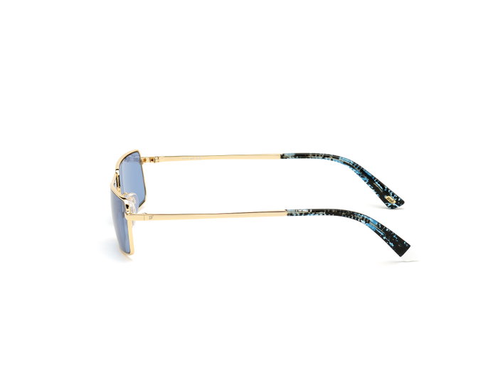 Web Eyewear WE0287-5430V Gafas de sol doradas con cristal azul