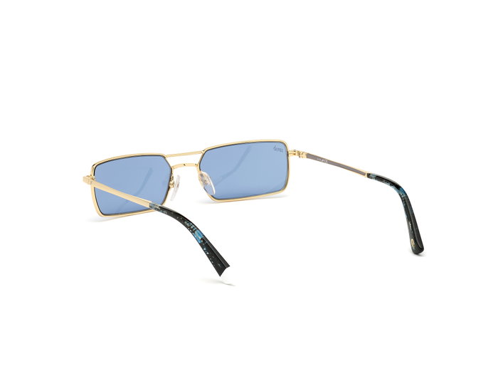 Web Eyewear WE0287-5430V Gafas de sol doradas con cristal azul