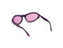 Web Eyewear WE0288-6081S con detalles morados y cristal rojo