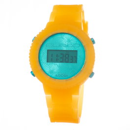 Watxandco Reloj Digital COWA1044-RWA1031 con Correa Naranja