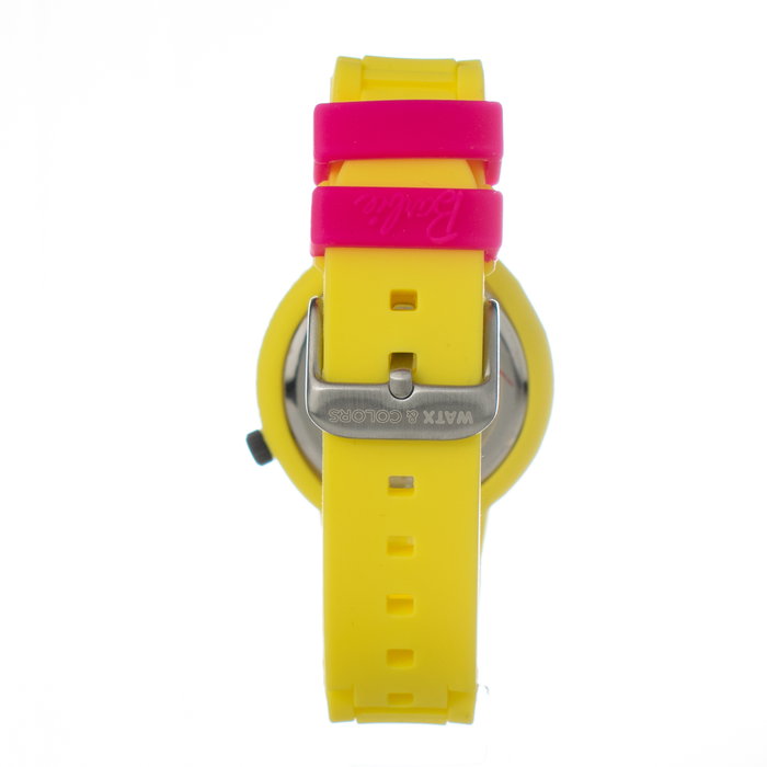 Watxandco Reloj COWA1155-RWA1557 con correa amarilla